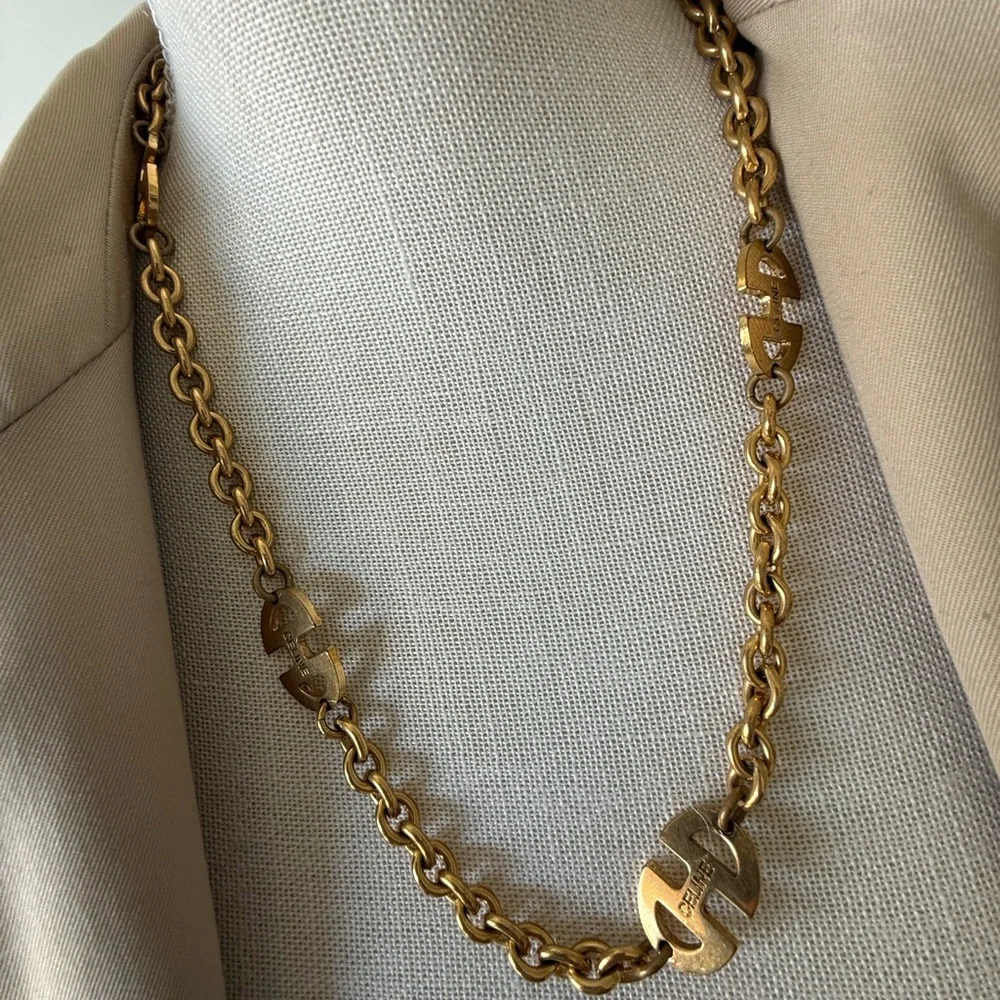 CELINE Maillon Triomphe Necklace - Picture 9 of 10